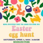 Easter Egg Hunt Sat Apr 4 9:30am Madeline Park